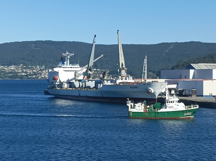 El Puerto de Marín cierra 2025 con el movimiento de 2,3 millones de toneladas de mercancías