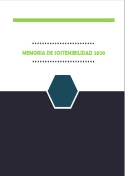 Memoria de Sostenibilidad 2020