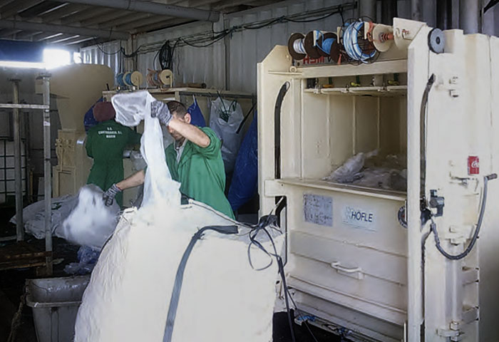 La Autoridad Portuaria hizo recogida selectiva de cerca de 1.000 toneladas de residuos durante 2018