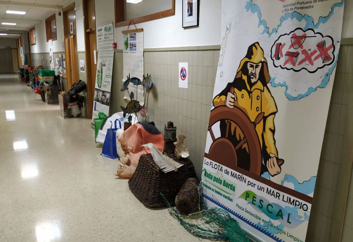 La Autoridad Portuaria colabora con las jornadas de sostenibilidad del IES Chan do Monte