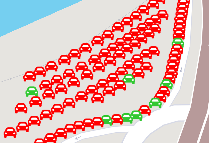 A Autoridade Portuaria lanza unha app para usuarios que monitoriza as prazas de aparcamento